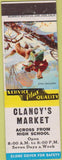 Matchbook Cover - Clancy's Market NO TOWN