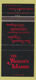 Matchbook Cover - Rogue's Manor Statler Hilton Washington DC 30 Strike