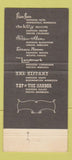 Matchbook Cover - Flame Room Radisson Hotels  30 Strike