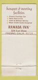 Matchbook Cover - Ramada Inn Fresno CA 30 Strike