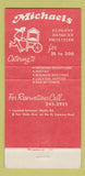 Matchbook Cover - Michaels New England Seafood Sunnyvale CA 30 Strike