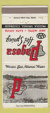 Matchbook Cover - Pagosa Hot Springs Colorado 30 Strike