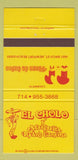 Matchbook Cover - El Cholo Mexican Restaurant Newpoort Beach CA 30 Strike