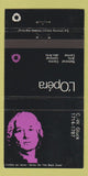 Matchbook Cover - L'Opera Montreal? QC CW Gluck WEAR 30 Strike
