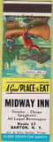 Matchbook Cover - Midway Inn Barton NY