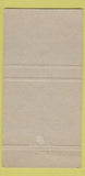 Matchbook Cover - Aux Delices French Restaurant Montreal QC Yacht Club 30 Strike