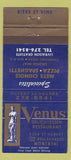 Matchbook Cover - Venus Deli Restaurant Montreal QC 30 Strike