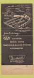 Matchbook Cover - The Wharf Motel San Francisco CA 30 Strike