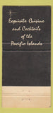 Matchbook Cover - Mishima's Gardena CA tiki? 30 Strike