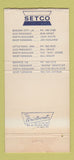 Matchbook Cover - Southern Equipment Tractors Monroe Shreveport LA 30 Strike