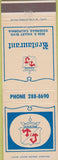 Matchbook Cover - T and J Restaurant Rosemead CA