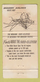 Matchbook Cover - Mohawk Airlines WEAR 30 Strike