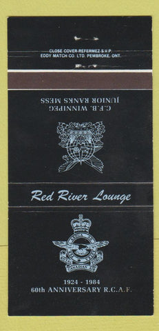 Matchbook Cover - Royal Canadian Air Force 1984 Winnipeg MB WEAR 30 Strike