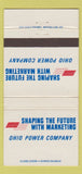 Matchbook Cover - Ohio Power Company OH 30 Strike
