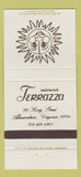 Matchbook Cover - Ristorante Terrazza Alexandria VA 30 Strike