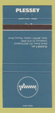 Matchbook Cover - Plessey Ilford Essex UK England 30 Strike