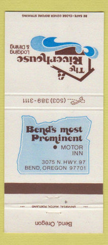 Matchbook Cover - Riverhouse Motor Inn Bend OR 30 Strike
