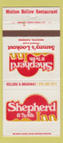 Matchbook Cover - Shepherd of the Hills Inn Mutton Hollow Wichita KS 30 Strike
