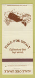 Matchbook Cover - Scale O'De Whale Portsmouth VA 30 Strike