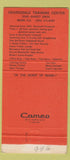 Matchbook Cover - Heardsdale Inc Horse Racing Training Miami FL 30 Strike
