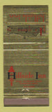 Matchbook Cover - Hillside Inn Plymouth MI 30 Strike
