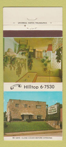 Matchbook Cover - Perri Della Vecchia Funeral Home Upper Darby PA 30 Strike