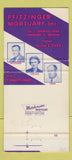 Matchbook Cover - Pfitzinger Mortuary Kirkwood MO WEAR 30 Strike