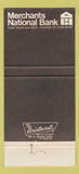Matchbook Cover - Merchants National Bank Amana IA 30 Strike