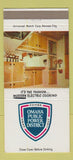 Matchbook Cover - Omaha Public Power District NE 30 Strike