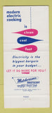 Matchbook Cover - Omaha Public Power District NE 30 Strike