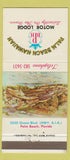 Matchbook Cover - Palm Beach Hawaiian Motor Lodge Palm Beach FL 30 Strike