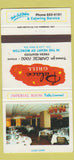 Matchbook Cover - Palace Grill Chinese Food Moncton NB 30 Strike