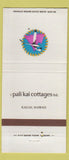 Matchbook Cover - Pali Kai Cottages Kauai Hawaii 30 Strike
