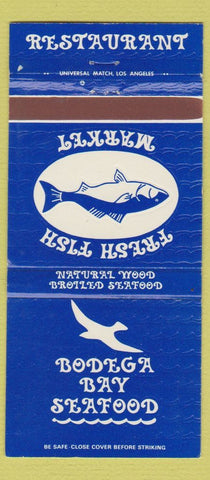 Matchbook Cover - Bodega Bay Seafood Restaurant Thousand Oaks CA 30 Strike