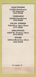 Matchbook Cover - Bart Earle's Red Onion Mexican Torrance Inglewood CA 30 Strike