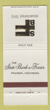 Matchbook Cover - State Bank of Fraser MI 30 Strike