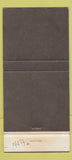 Matchbook Cover - Ortho Diagnostics Raritan NJ 30 Strike