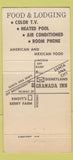 Matchbook Cover - Granada Inn Anaheim CA girlie  30 Strike