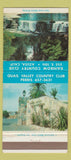 Matchbook Cover - Rainbow Country Club Azusa Quail Valley Perris 30 Strike