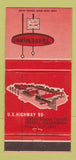 Matchbook Cover - Tradewinds Motor Hotel Fresno CA 30 Strike