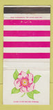 Matchbook Cover - Gotham Hotel New York City WEAR 30 Strike