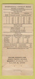 Matchbook Cover - Jonas Bros Furs Denver MENDING KIT WEAR 30 Strike