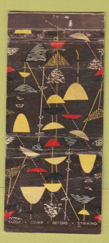 Matchbook Cover - Caro and Upright Drapery Los Angeles CA POOR 30 Stick