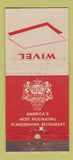 Matchbook Cover - Wivel Scandinavian New York City WORN 21 Strike Feature