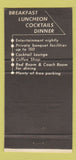 Matchbook Cover - Aldino's Manor Wilkes Barre PA 30 Strike