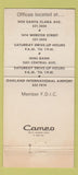 Matchbook Cover - First National Bank Alameda CA  30 Strike