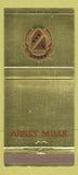 Matchbook Cover - Abney Mills Anderson Greenwood SC 30 Strike