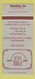 Matchbook Cover - JJ's Bar and Grill Vandenberg Inn Santa Maria CA 30 Strike