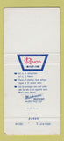 Matchbook Cover - Revco Kitchens Deerfield MI 30 Strike