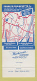 Matchbook Cover - Frank Blanchette Clifton NJ Gage Lab Machine Shop 30 Strike